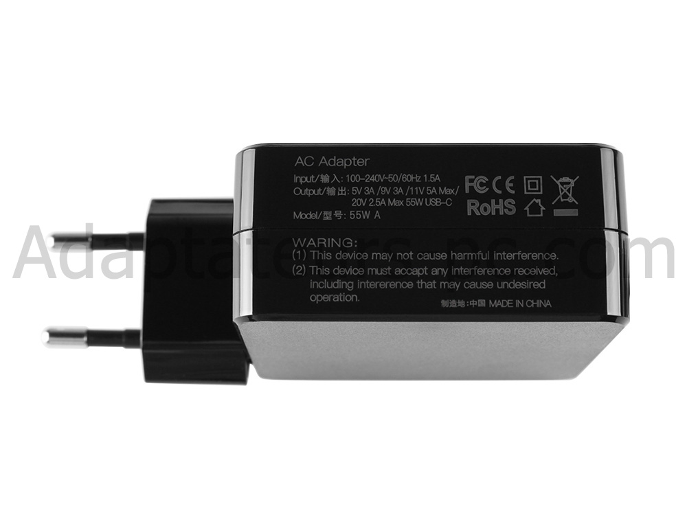 Xiaomi 55W USB-C Type-C Rapide Chargeur Pour Xiaomi MDY-12-EQ